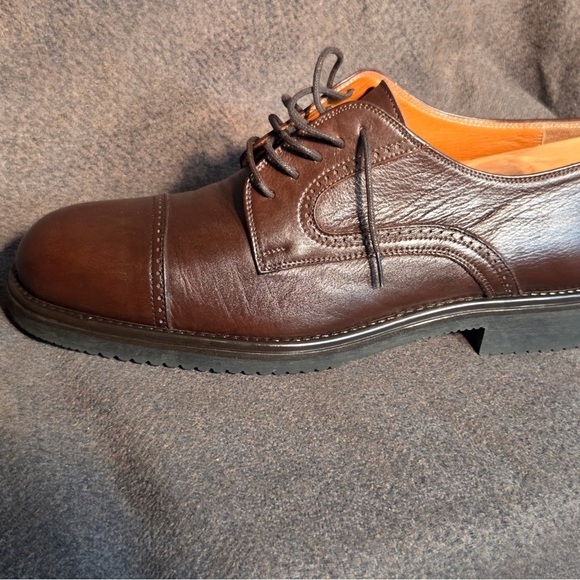 Caporicci Men’s size 11 Glove leather lining. Made in Italy. Cap Toe. - Picture 7 of 8